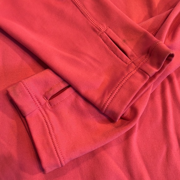 Pink Nike Pro Combat Pullover 1/4 Zip - Picture 4 of 4